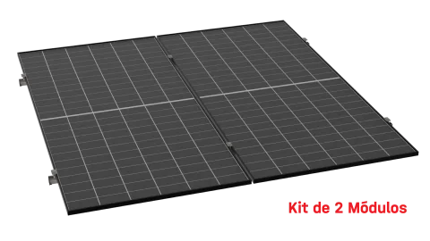 Kit de K2 para 2 paneles a 0° hasta 1134mm - 200km/h