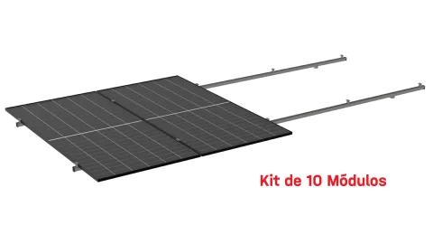 Kit de K2 para 10 paneles a 0° hasta 1303mm - 200km/h