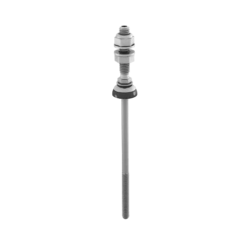 Tornillo autorroscante solar p/techos metalicos, de 155 mm