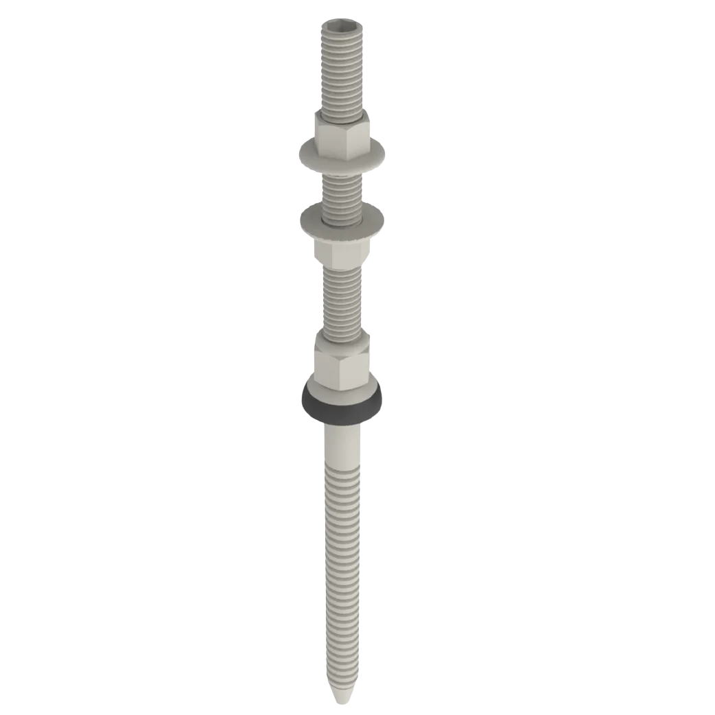 Tornillo autorroscante solar p/techos metalicos, de 85 mm