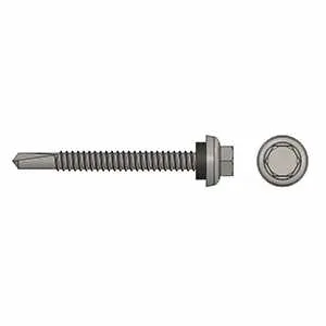 Tornillo auto perforante #12 de 2" para lámina metálica