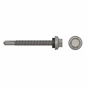 Tornillo auto perforante #12 de 2" para lámina metálica