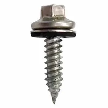 Tornillo autoperforante de 1/4" x 1" para lámina metálica