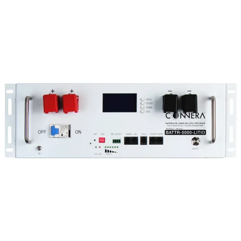Batería tipo rack LiFePO₄ CONNERA BATTR-5000-LITIO
