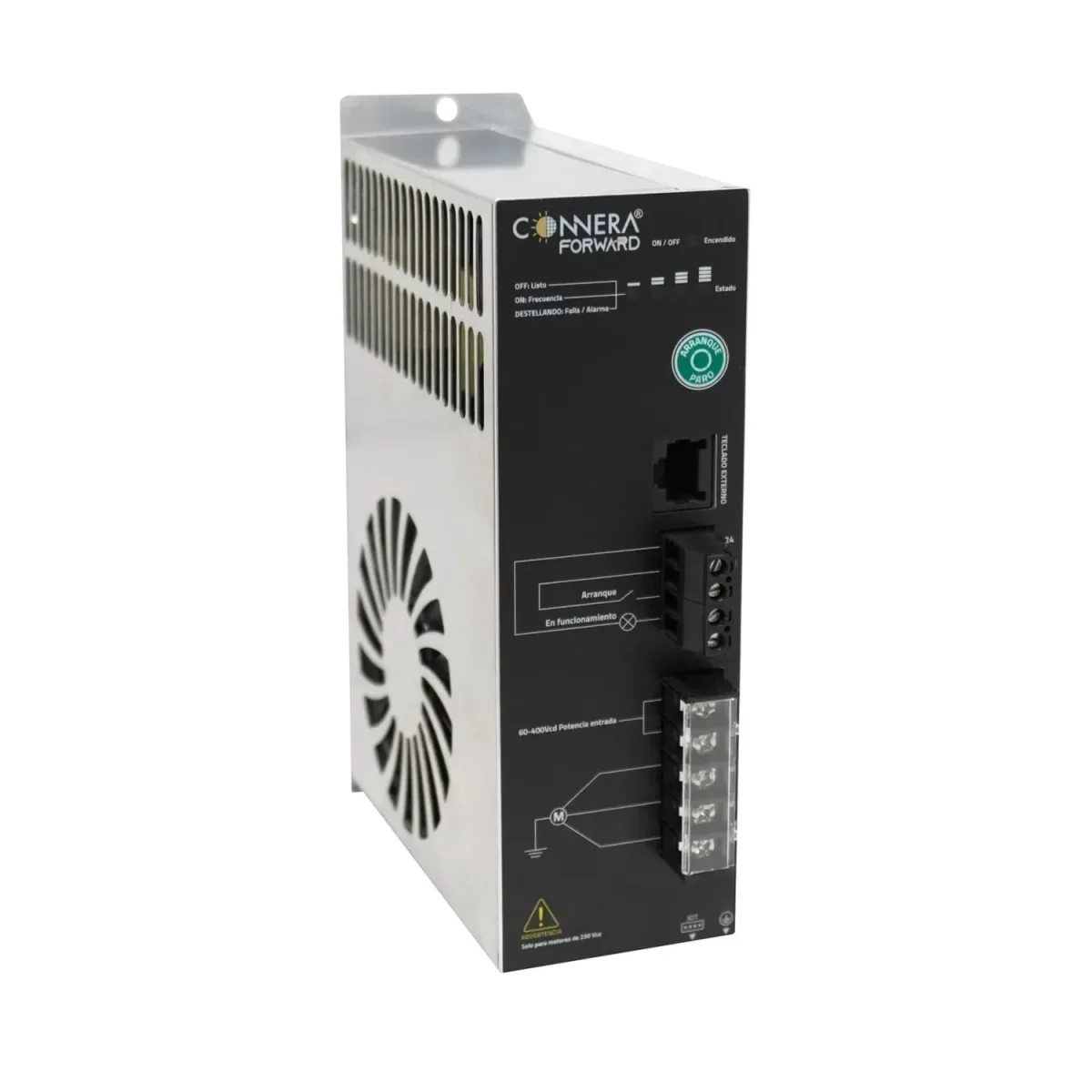 Variador de bombeo solar CONNERA FWDB-10-T2, 10 A, salida trifásica de 230 V