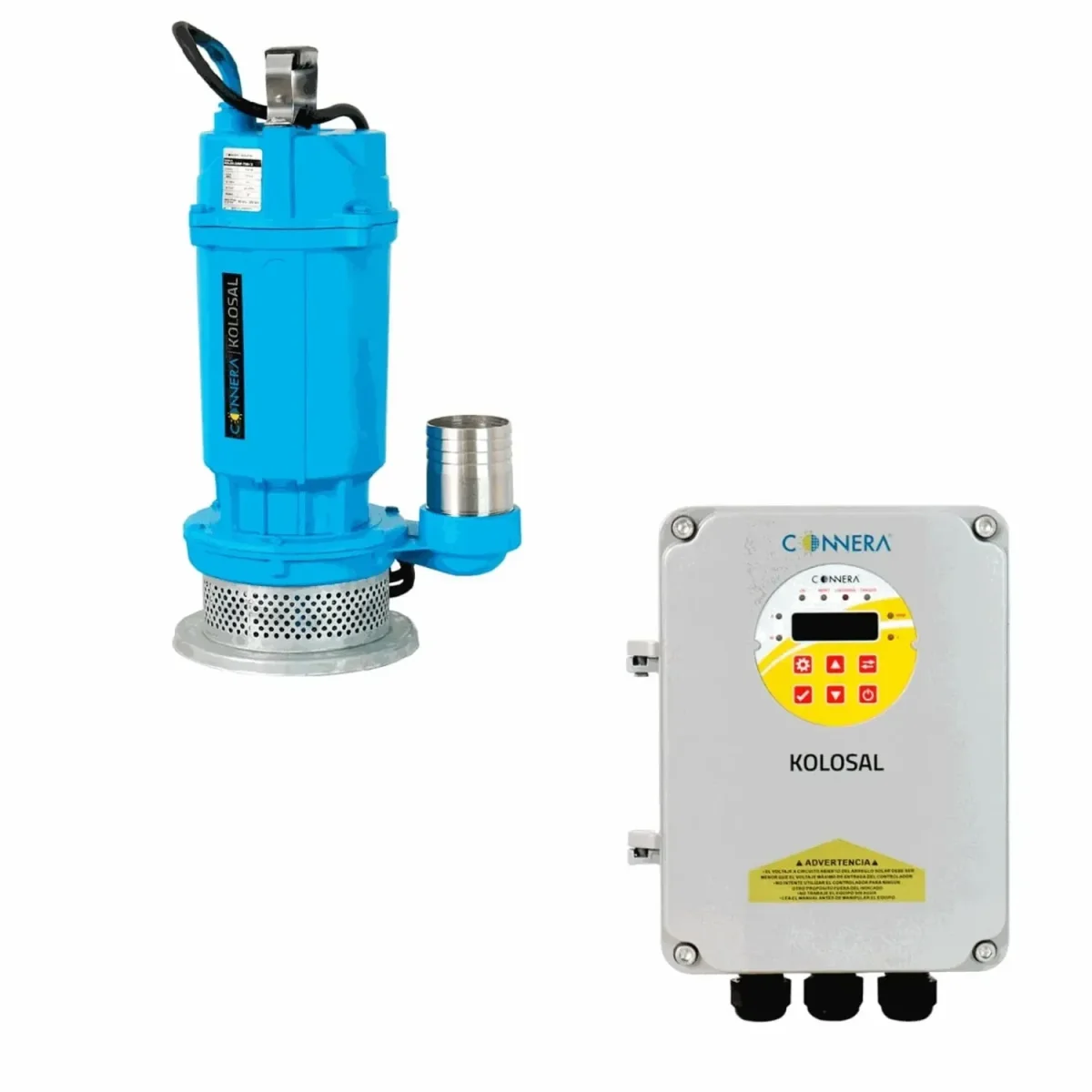 Motobomba solar sumergible CONNERA KOLOS-2SRP-750-72 de 750 W