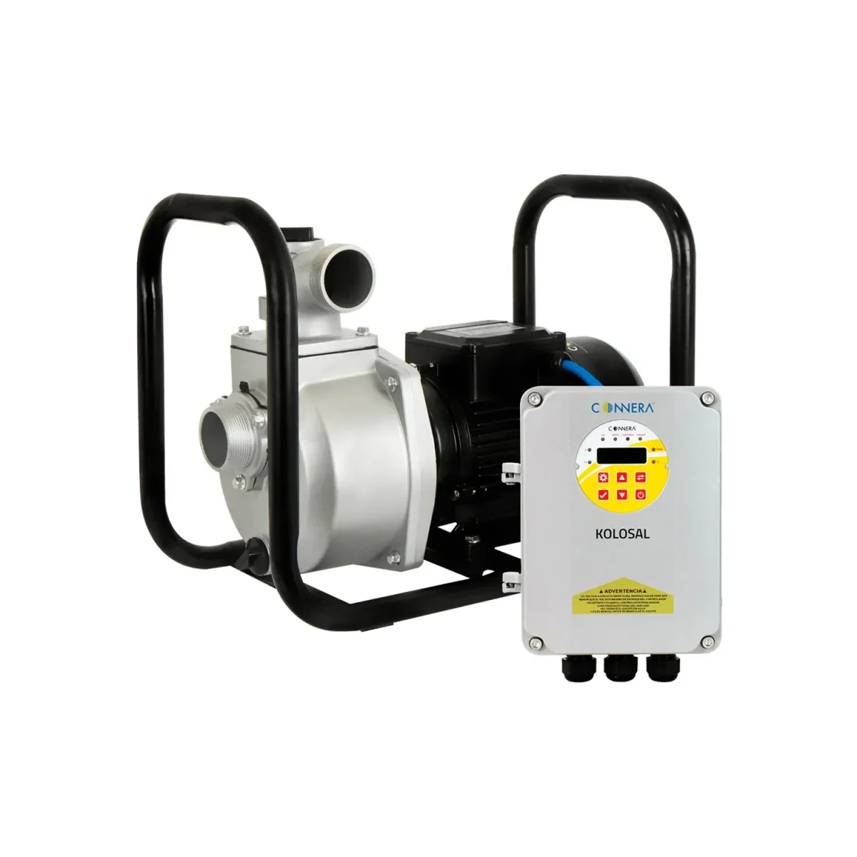 Motobomba solar CONNERA KOLOS-CFP-1500-SP de 1500 W, autocebante