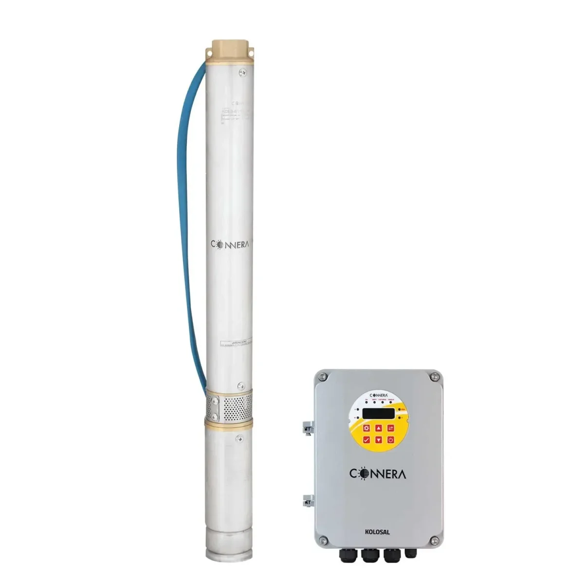 Motobomba solar sumergible CONNERA KOLOS3-123-110-20 de 1100 W