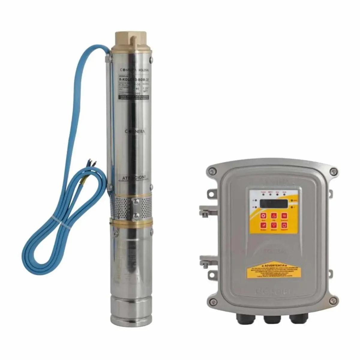 Motobomba solar sumergible CONNERA KOLOS3-35-30-2 de 300 W