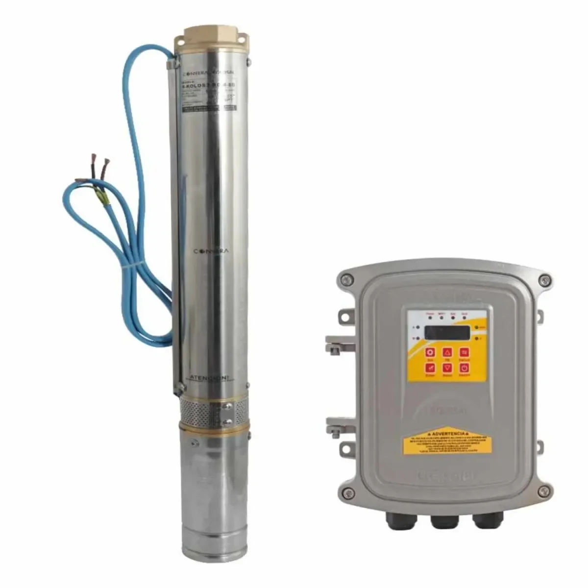 Motobomba solar sumergible CONNERA KOLOS3-80-60-7 de 600 W