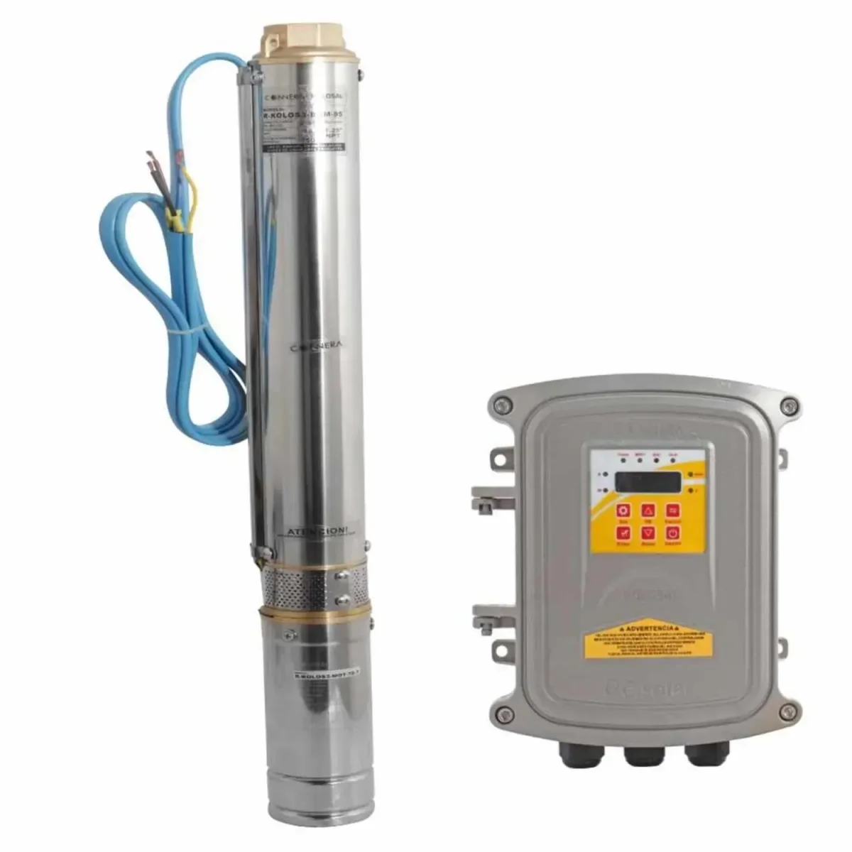 Motobomba solar sumergible CONNERA KOLOS3-95-75-11 de 750 W